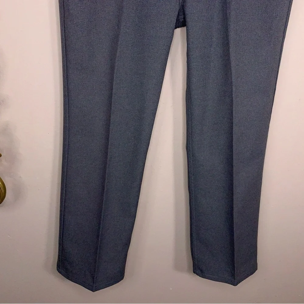 Vintage 36 Waist Levi’s Grey Pleated Trousers Mens Western Classic
